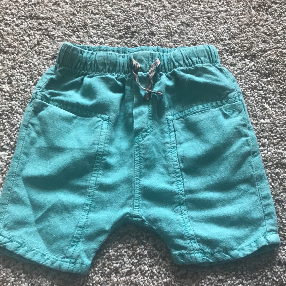 Linen baby shorts12-18 months